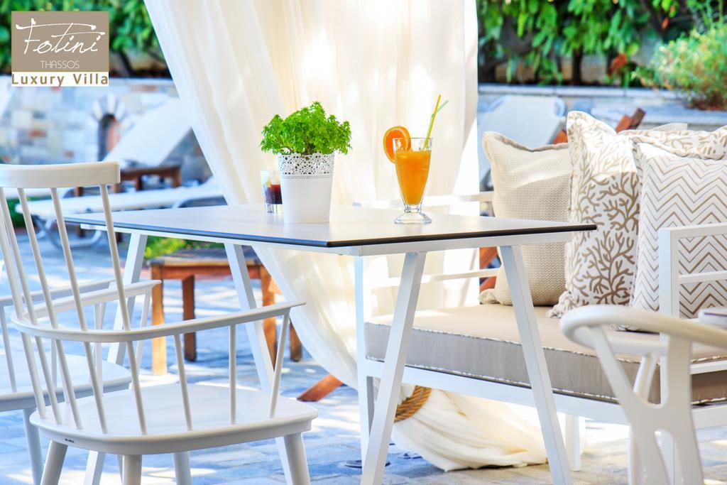 Luxury Villa Fotini タソス エクステリア 写真